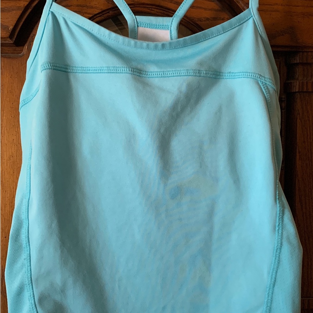 Light Aqua Racerback Sport Top